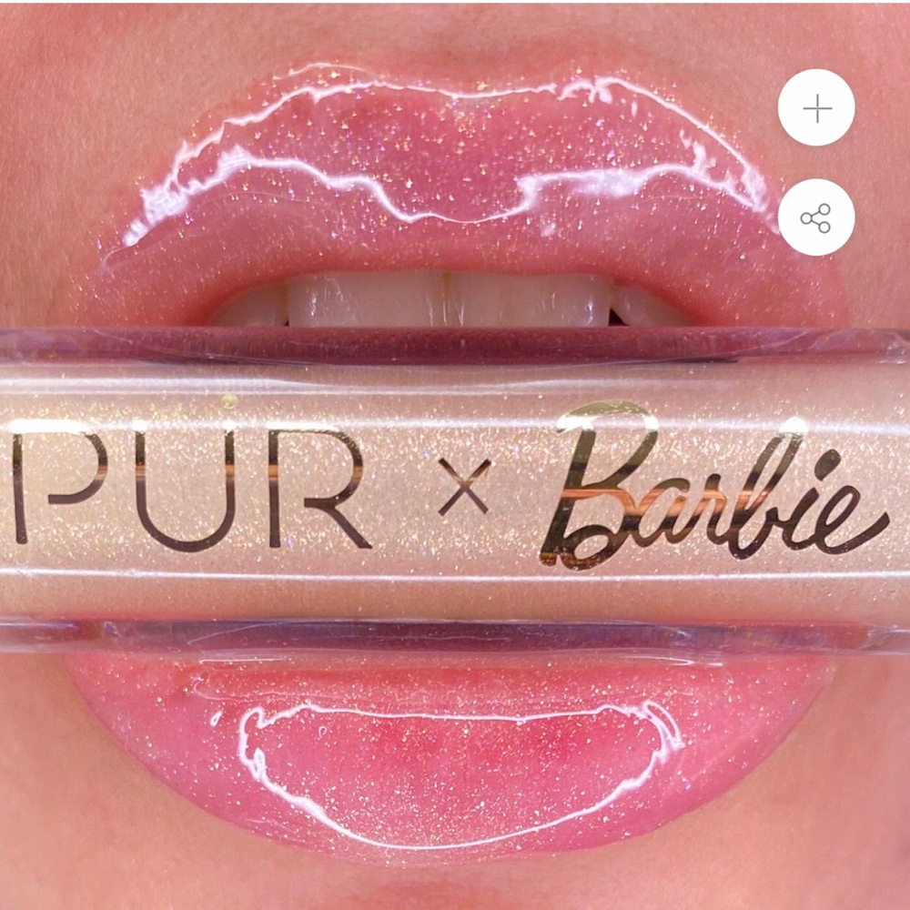 PUR X Barbie Lip Gloss in Girl Gloss